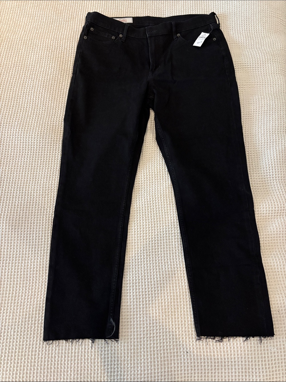 GAP Woman’s vintage slim mid rise Black Straight Jeans